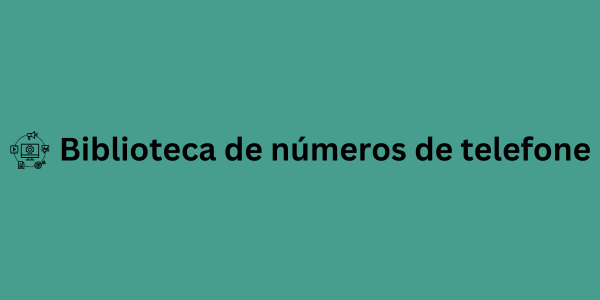 Biblioteca de números de telefone