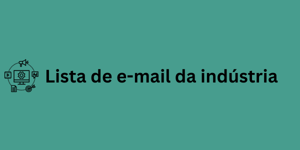 Lista de e-mail da indústria