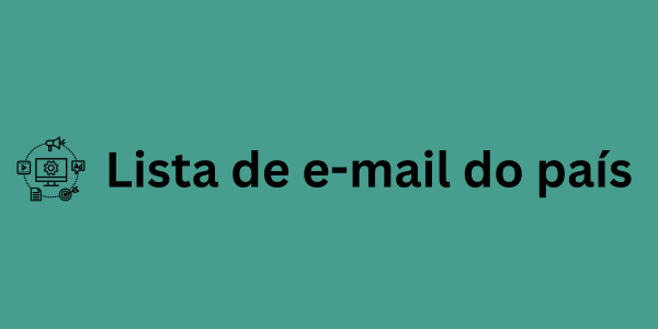 Lista de e-mail do país