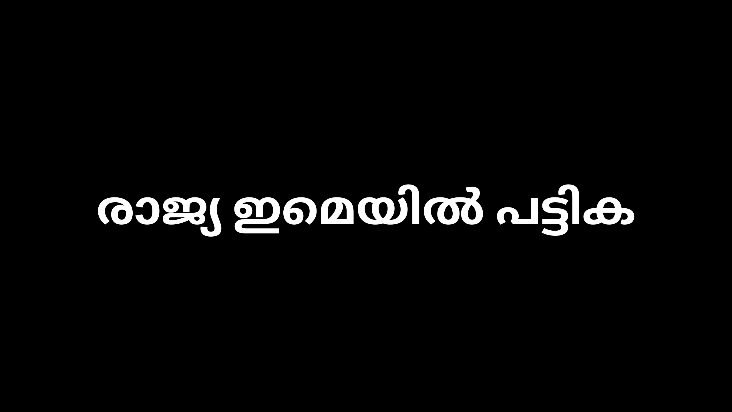 രാജ്യ ഇമെയിൽ പട്ടിക 